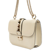 Shop 100% authentic secondhand Valentino Garavani Cream Rockstud Crossbody on Labellov.com