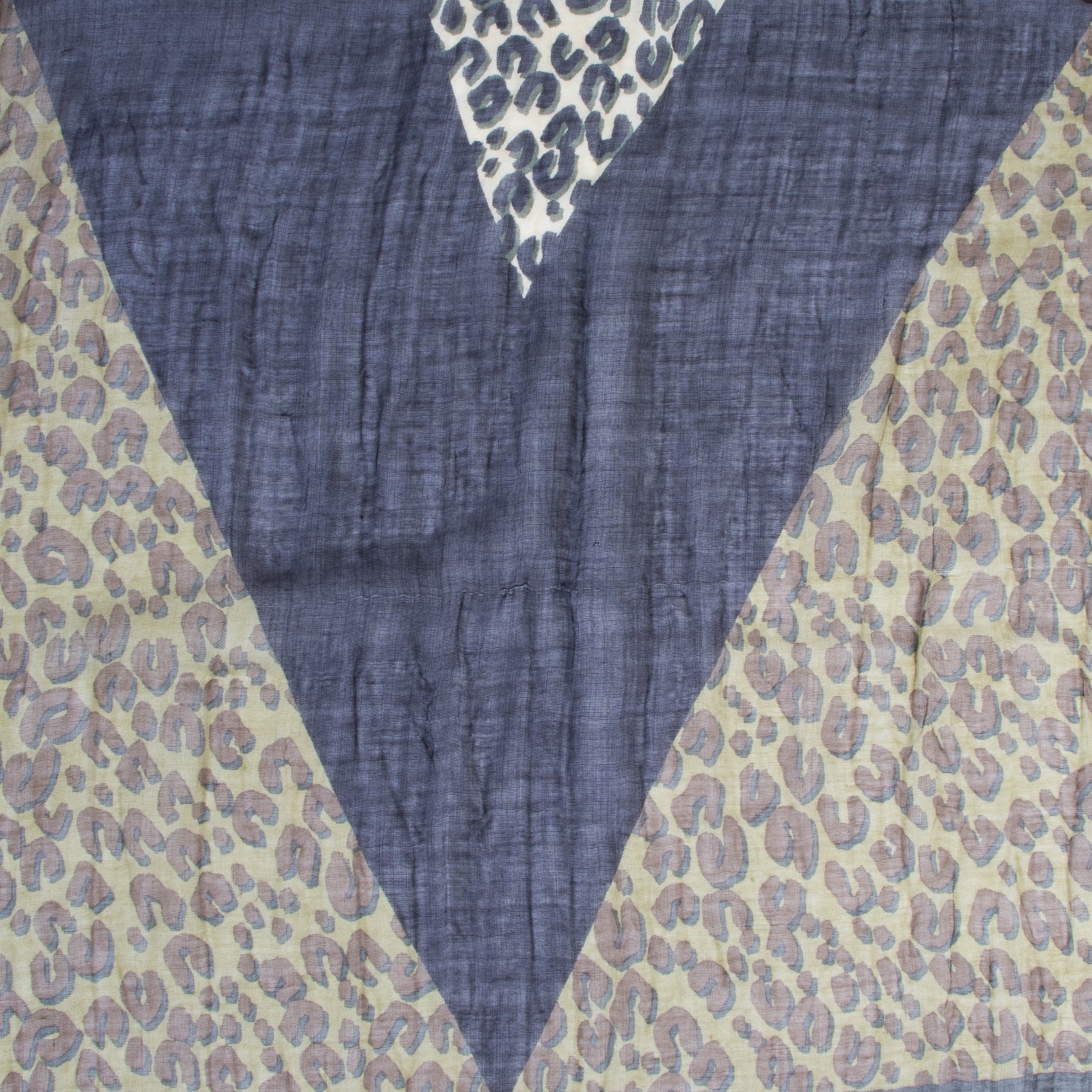 Louis Vuitton x Stephen Sprouse Khaki Leopard Print Scarf