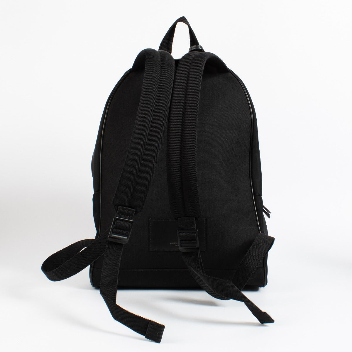 Saint Laurent Black ECONYL/Leather City Backpack
