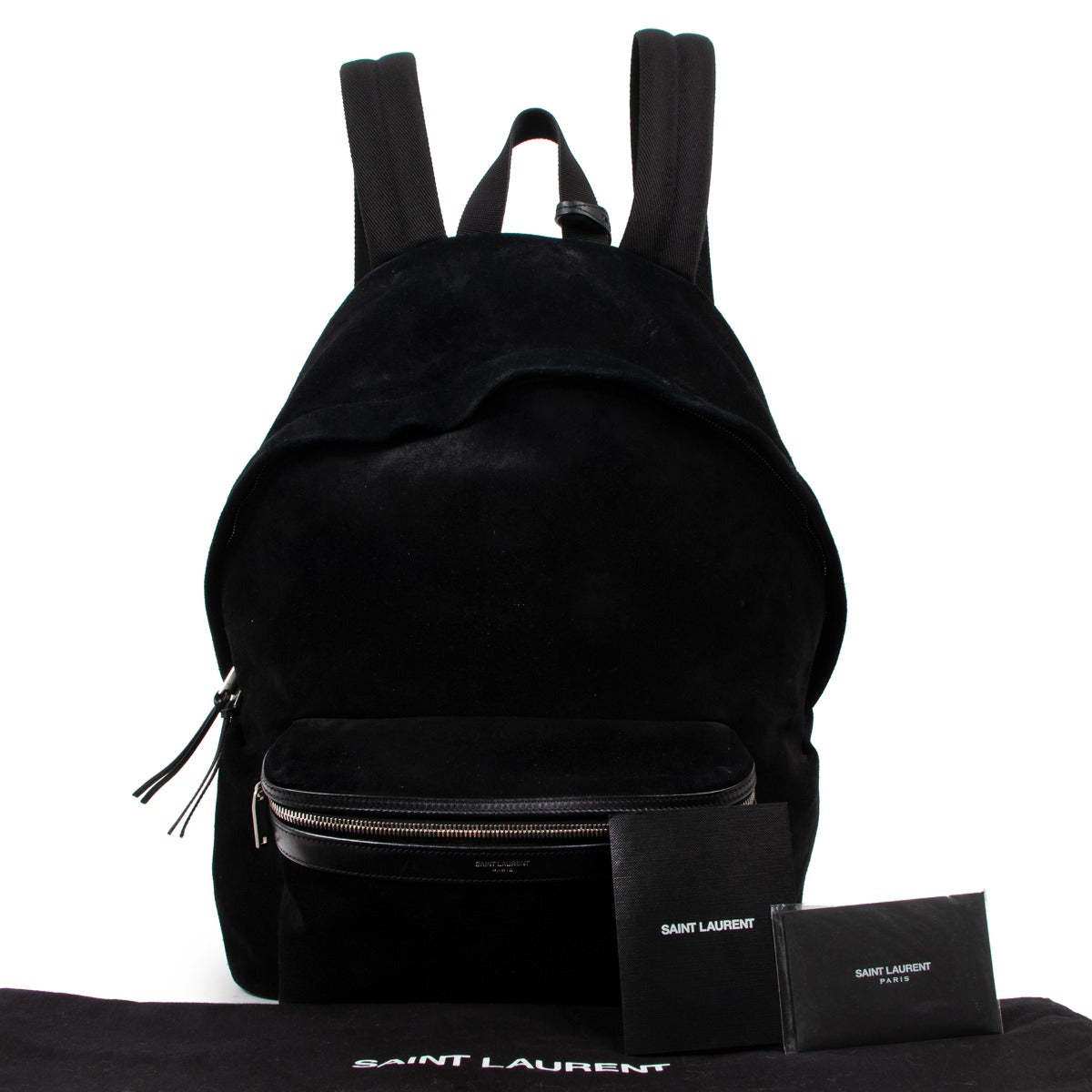 authentic second hand designer luxury high end saint laurent city backpack by labellov.com