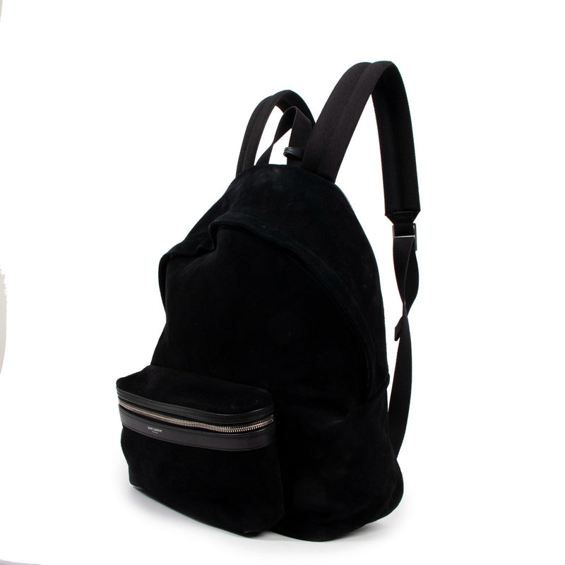 authentic second hand designer luxury high end saint laurent city backpack by labellov.com