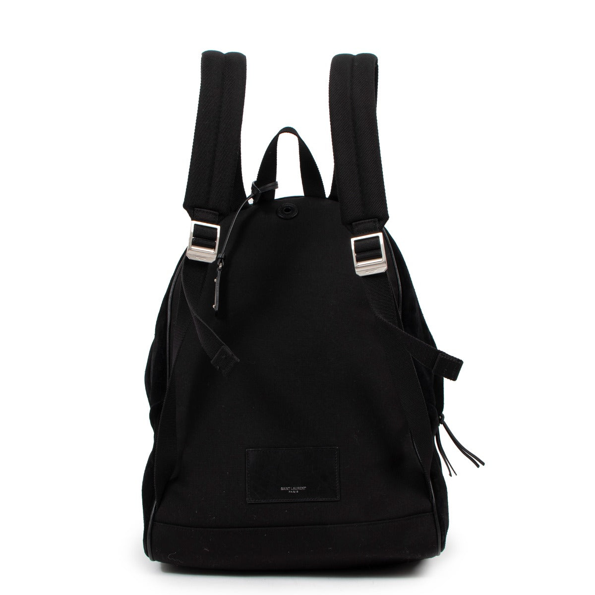Saint Laurent Black Suede City Backpack