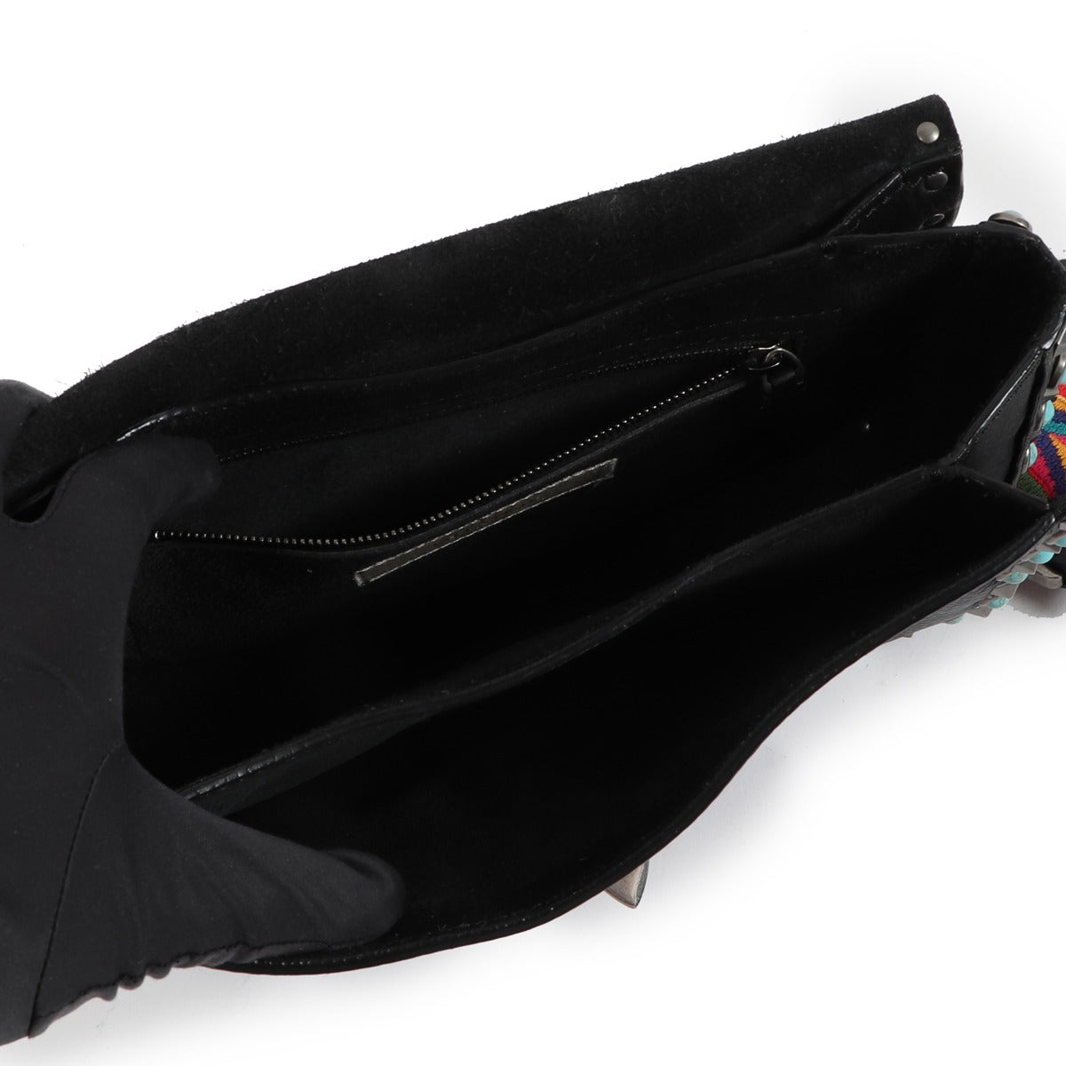Sac à bandoulière noir Rockstud Rolling Valentino Garavani