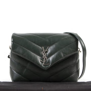 Authentic secondhand Saint Laurent Dark Green Loulou Toy Bag
