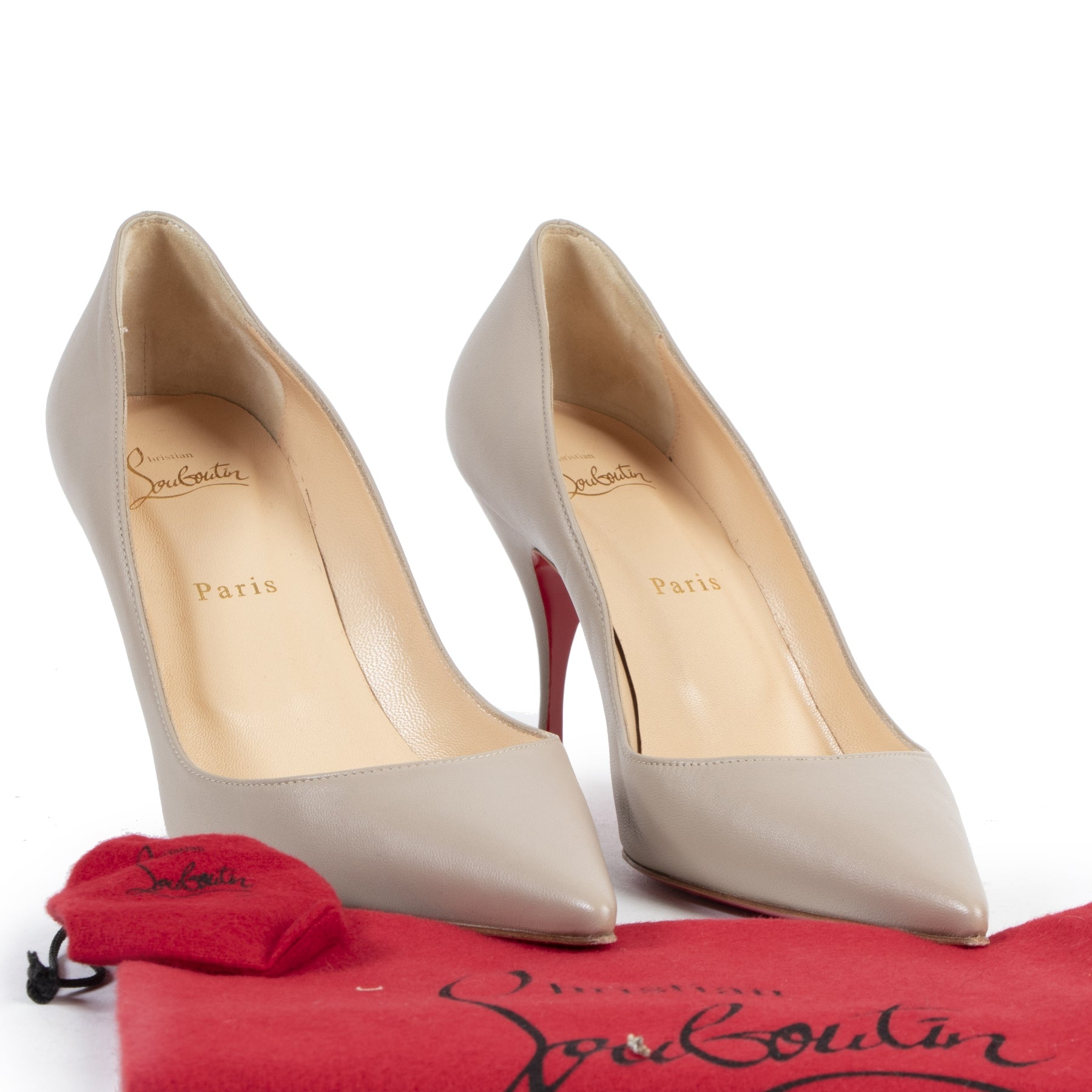 Authentique seconde-main vintage Louboutin Clare 80 Pumps - Size 39,5 achète en ligne webshop LabelLOV
