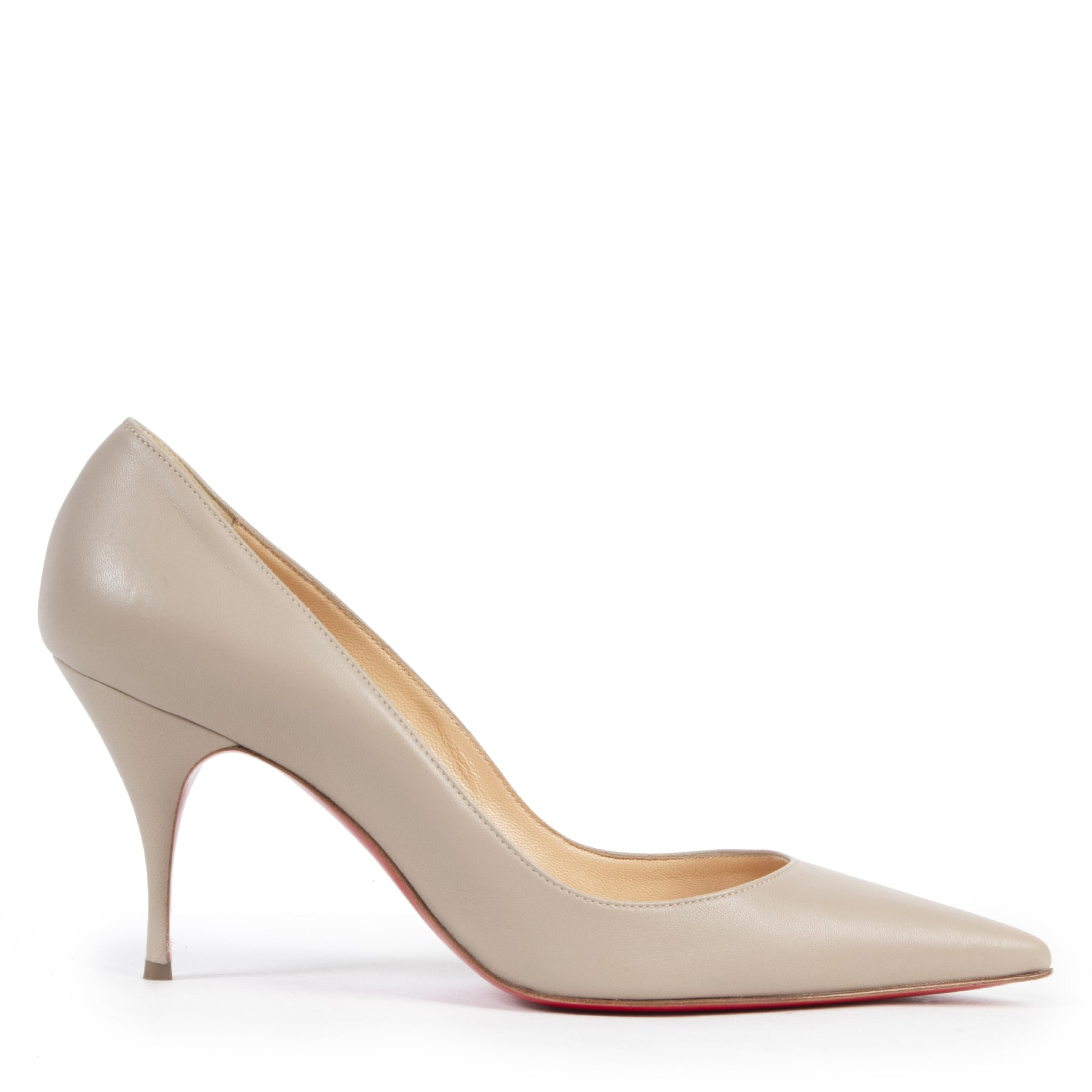 Authentic second-hand vintage Louboutin Clare 80 Pumps - Size 39,5 buy online webshop LabelLOV