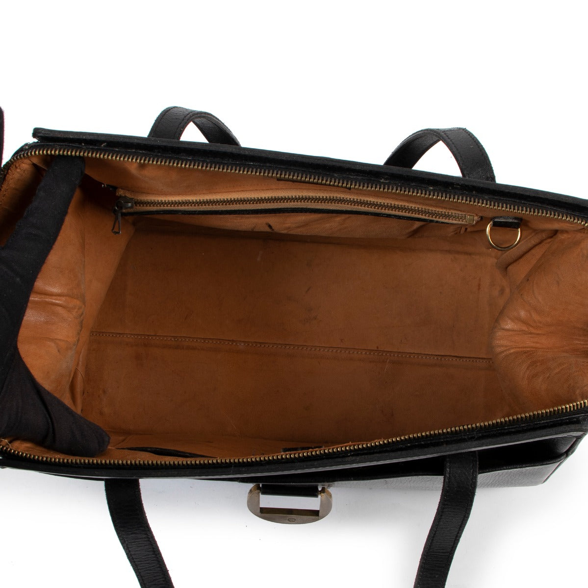Designer bag by Delvaux in 2nd hand condition real leather