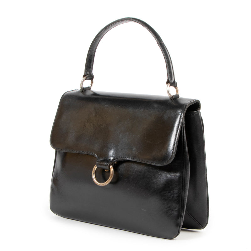 Delvaux Black Top handle