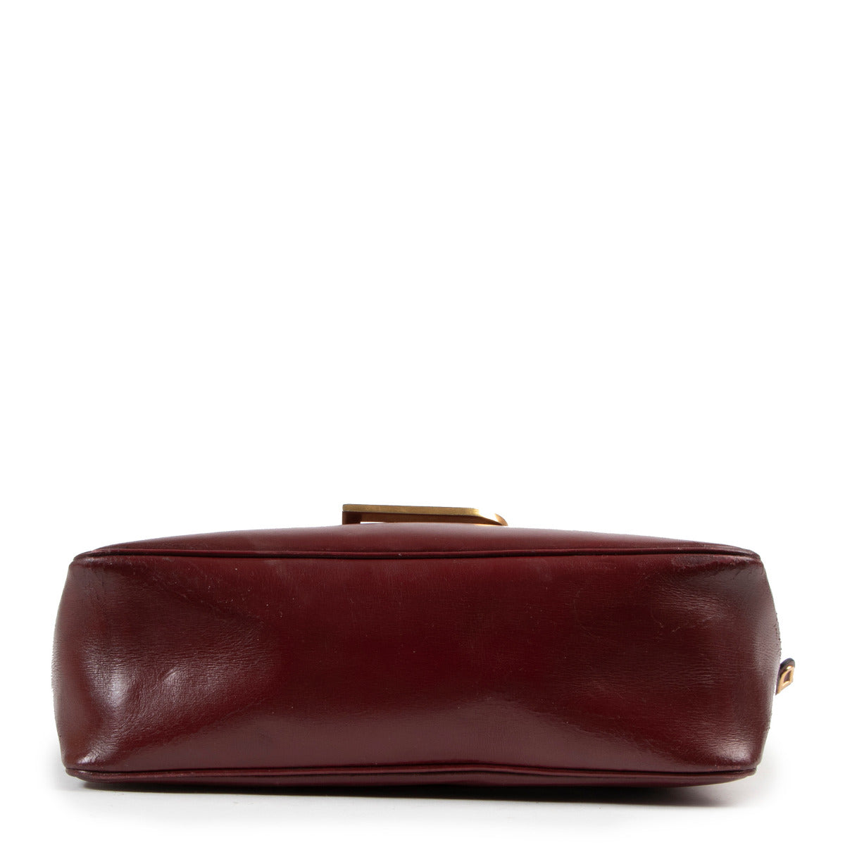 Delvaux Bordeaux Poirier Shoulder Bag