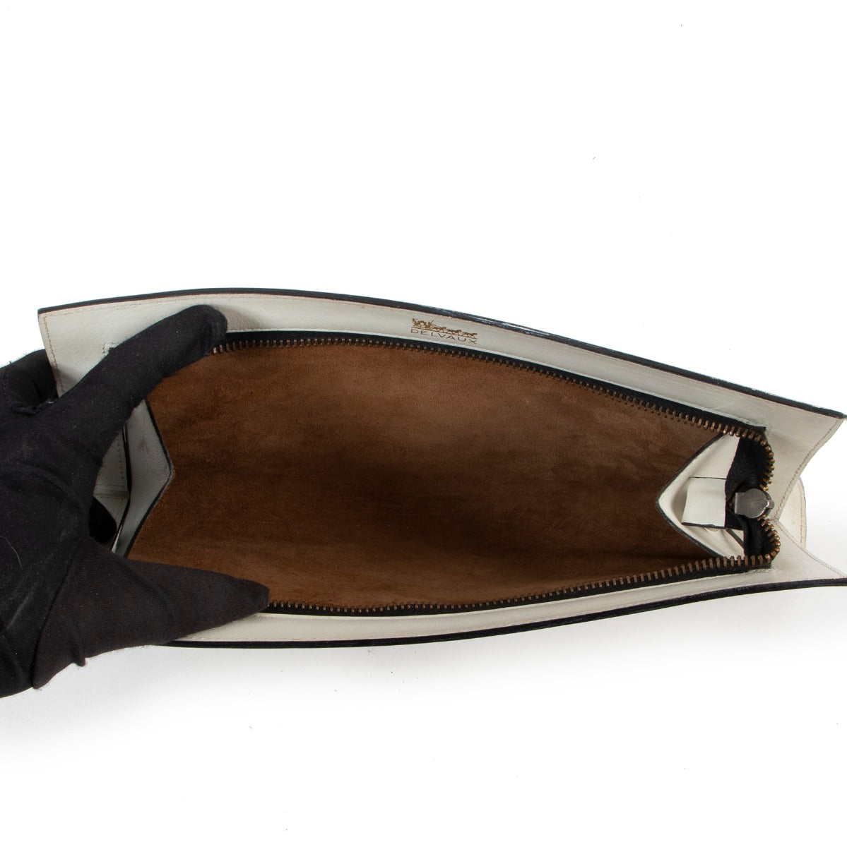 Beautiful Vintage Delvaucx clutch on safe site