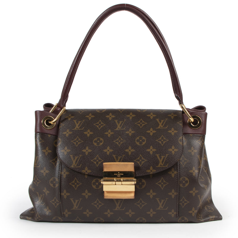 Louis Vuitton Burgundy Monogram Canvas Olympe Handbag kopen en verkopen aan de beste prijs bij Labellov tweedehands