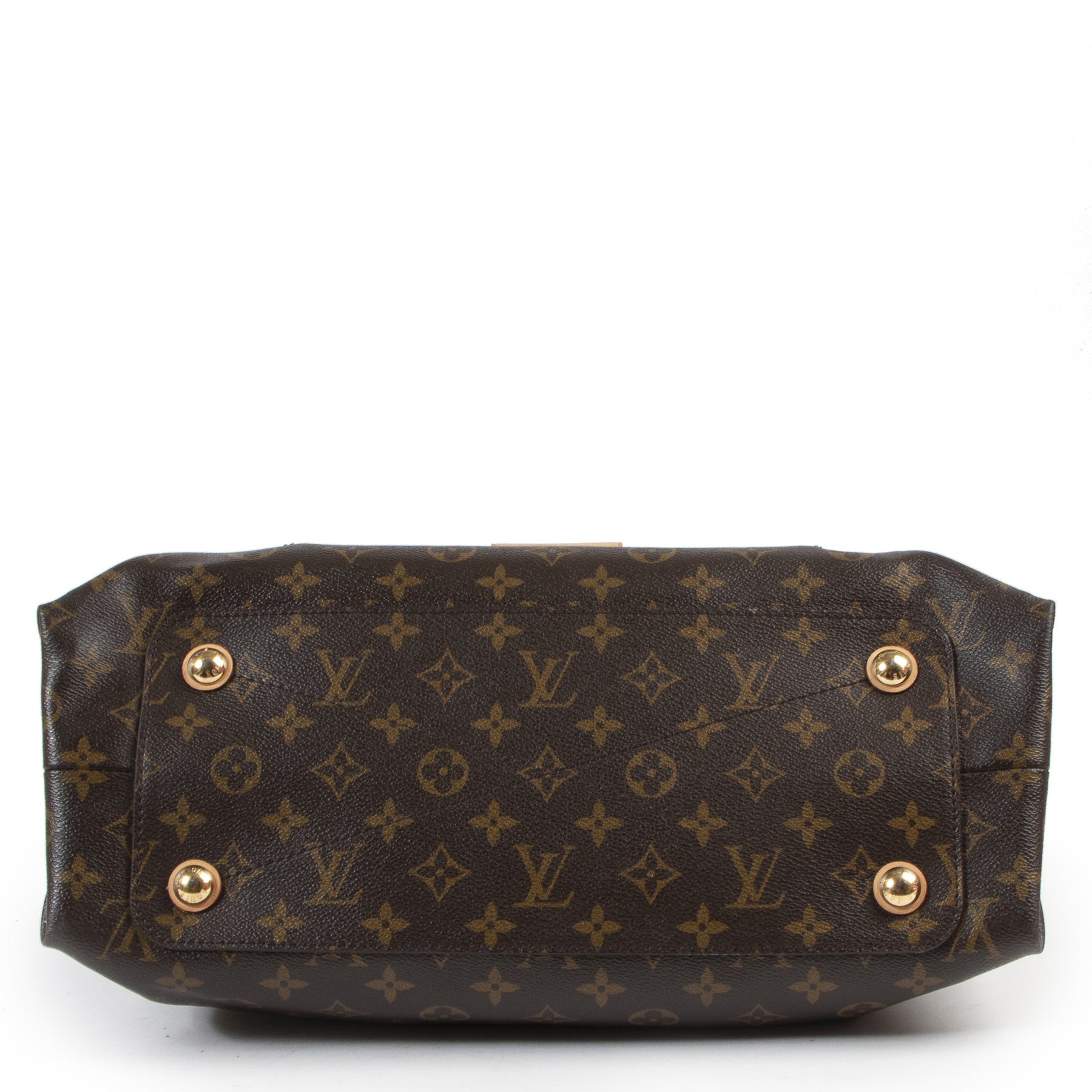 Sac à main Louis Vuitton Olympe en toile Monogram bordeaux