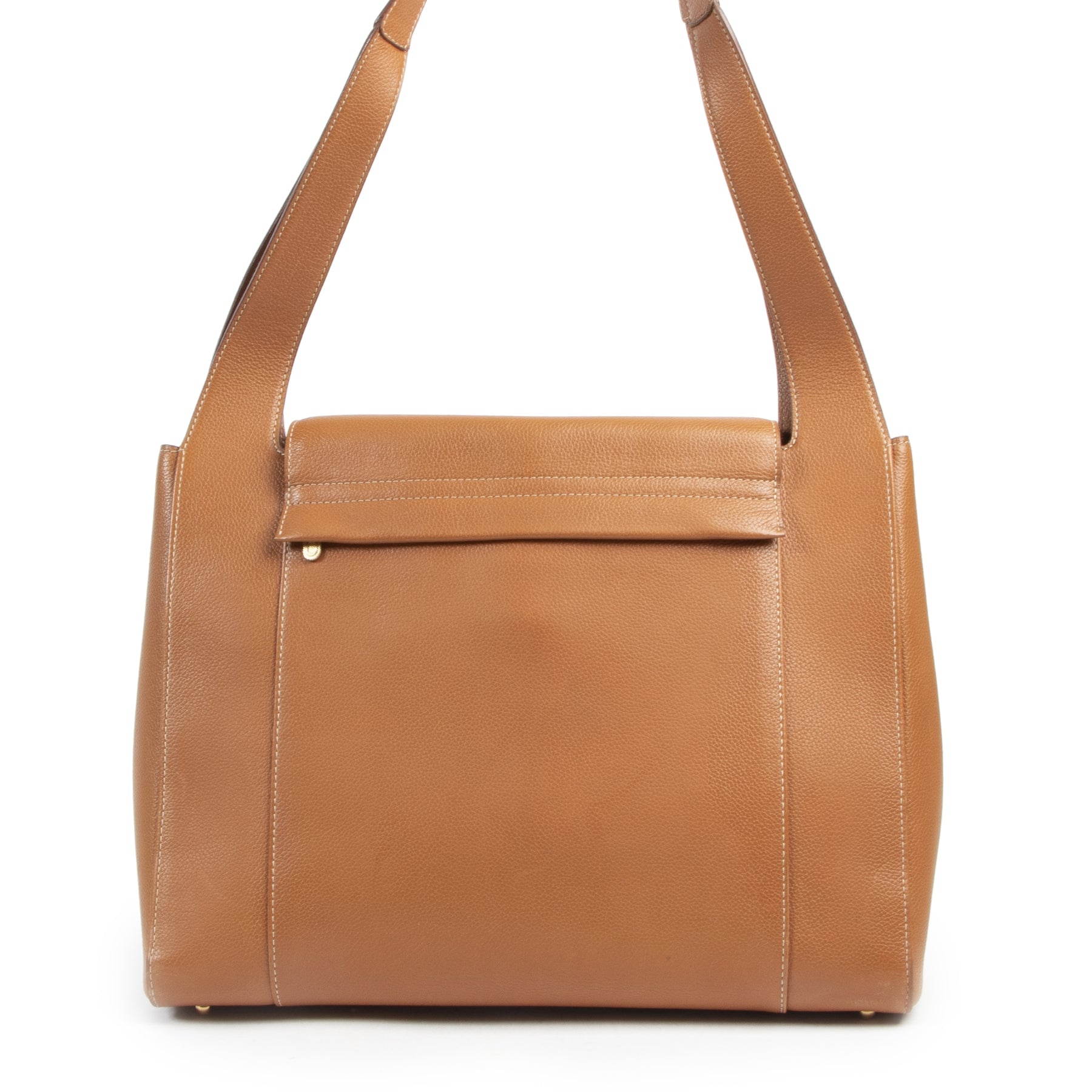 Delvaux Flambeau Trotteur Fauve Shoulder Bag
