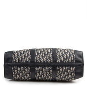 Authentieke Tweedehands Christian Dior Vintage Dark Blue Monogram Travel Bag juiste prijs veilig online shoppen luxe merken webshop winkelen Antwerpen België mode fashion