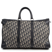 Authentic secondhand Christian Dior Vintage Dark Blue Monogram Travel Bag designer bags fashion luxury vintage webshop safe secure online shopping high end brands