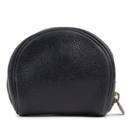 Delvaux Black Leather Coin Purse