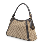 Authentieke Tweedehands Gucci Monogram Shoulder Bag juiste prijs veilig online shoppen luxe merken webshop winkelen Antwerpen België mode fashion