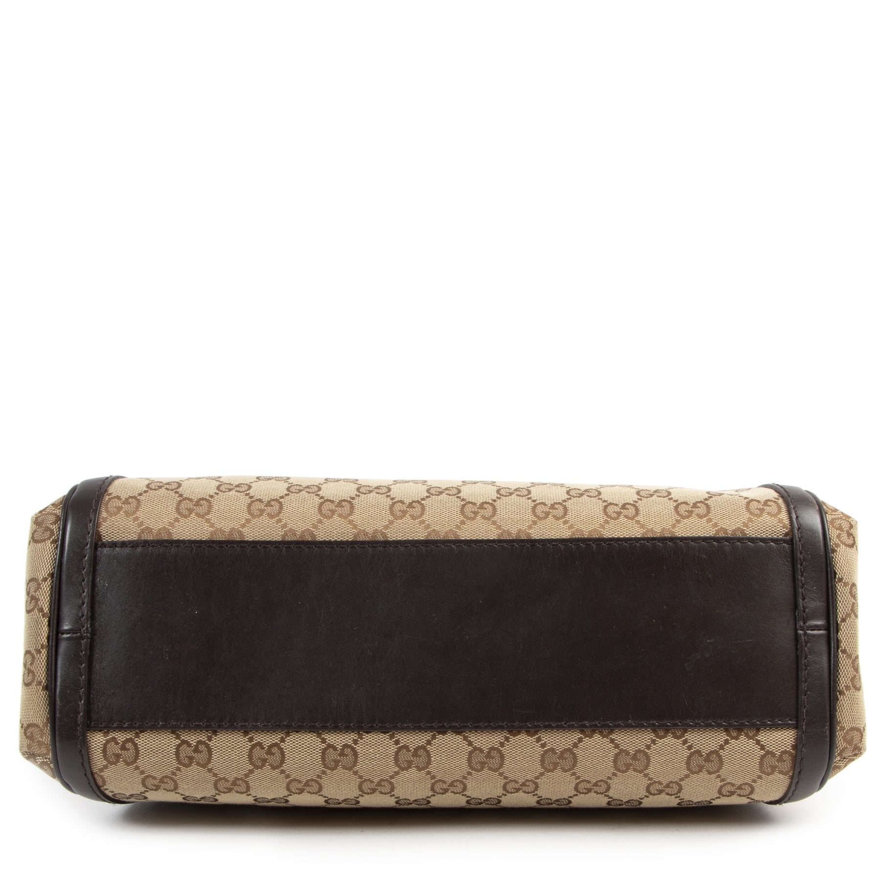 Authentic secondhand Gucci Monogram Shoulder Bag designer bags fashion luxury vintage webshop safe secure online shopping