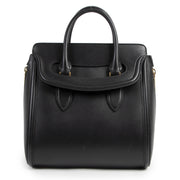 Authentic secondhand Alexander McQueen Black Heroine Tote Bag designer bags fashion luxury vintage webshop safe secure online shopping