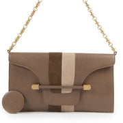 Delvaux Brown Leather Enveloppe