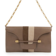 Delvaux Brown Leather Enveloppe