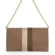 Delvaux Brown Leather Enveloppe