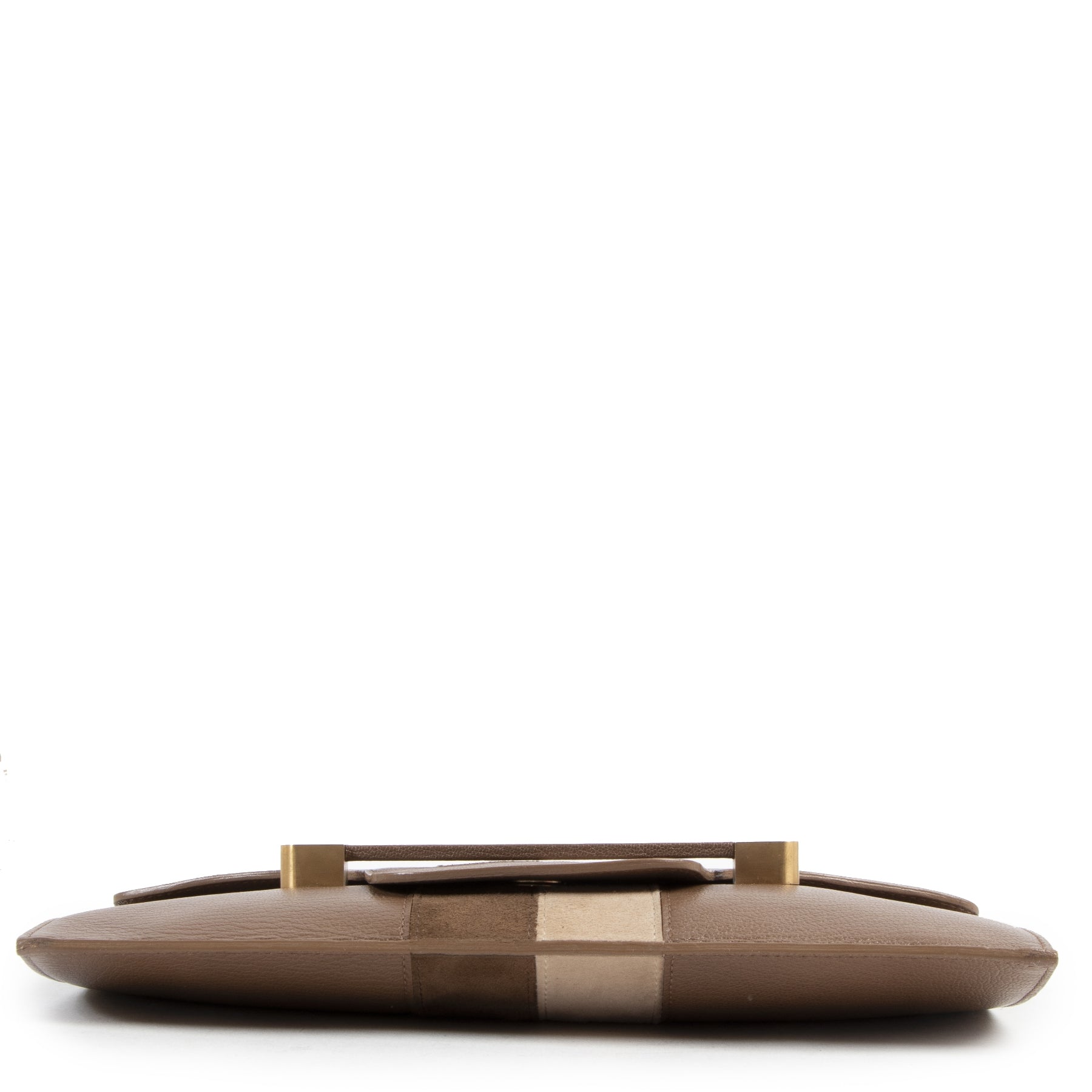 Delvaux Brown Leather Enveloppe