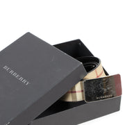 Burberry Beige Check Belt - Size 100