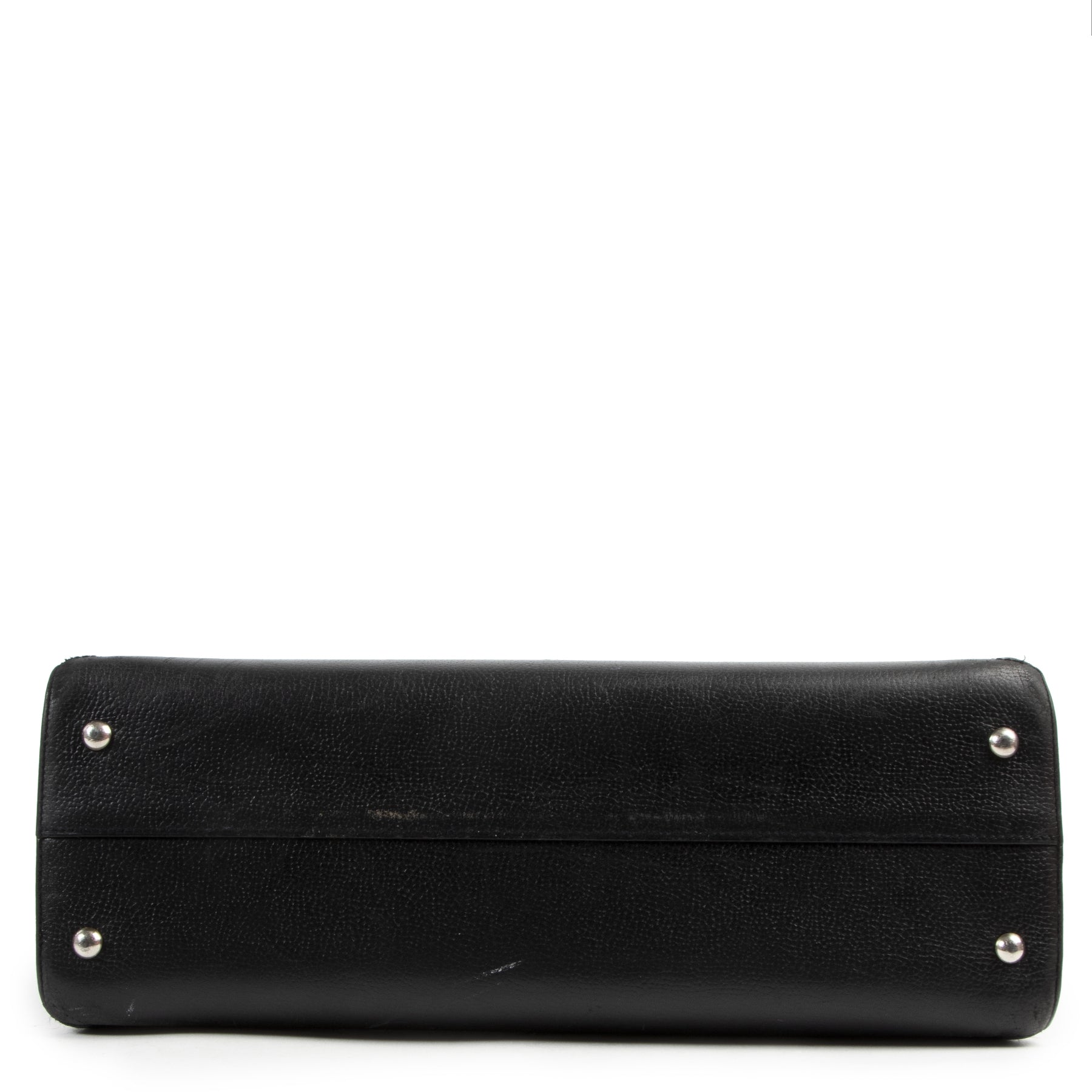 Delvaux Black Leather Shoulder Bag