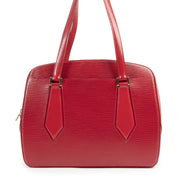 Louis Vuitton Red Epi Leather Voltaire Shoulder Bag