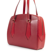 Louis Vuitton Red Epi Leather Voltaire Shoulder Bag