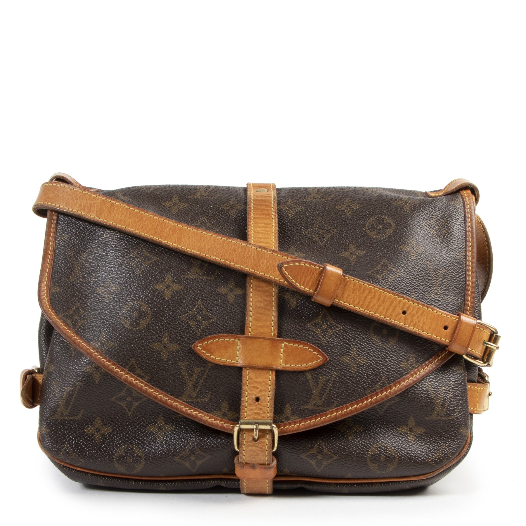Louis Vuitton Saumur 35 Messenger Double Side Bag