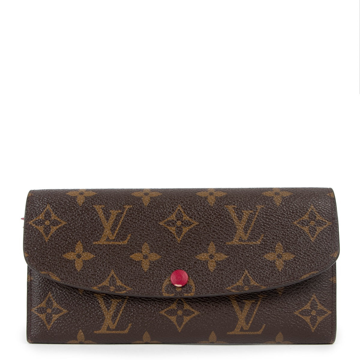 Louis Vuitton Emilie Wallet Monogram Canvas Fuchsia
