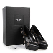 Shop safe online second hand Saint Laurent shoes in black leather