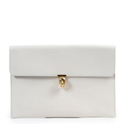 Alexander McQueen Skull Enveloppe Clutch for the best prie at Labellov secondhand