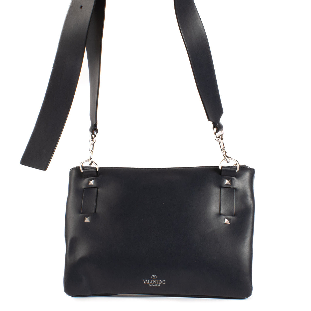 Pochette Valentino Garavani VLTN bleue