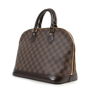 shop safe online your secondhand Louis Vuitton Damier Alma Pm Top Handle Bag