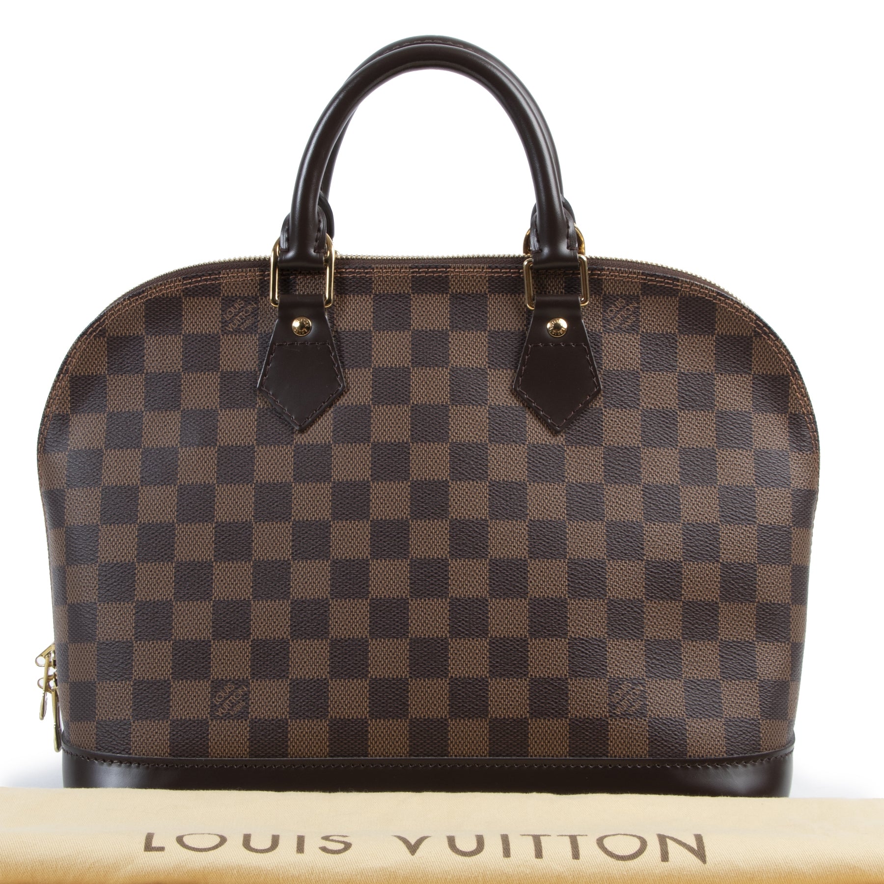Louis Vuitton Damier Alma Pm Top Handle Bag