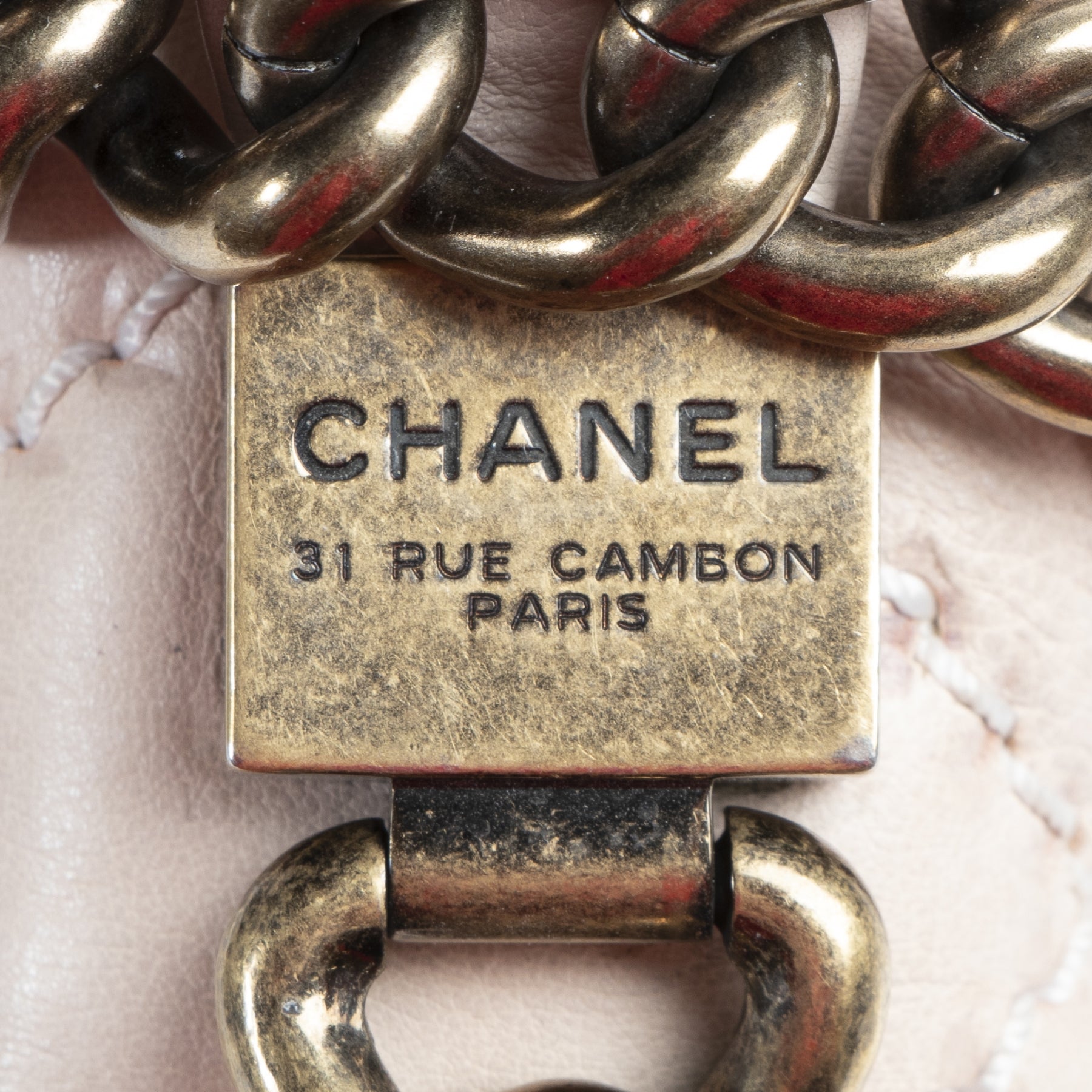 Chanel Dusty Pink Crossbody Flap Bag