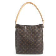 Authentieke Tweedehands Louis Vuitton Monogram Looping GM Shoulder Bag juiste prijs veilig online shoppen luxe merken webshop winkelen Antwerpen België mode fashion