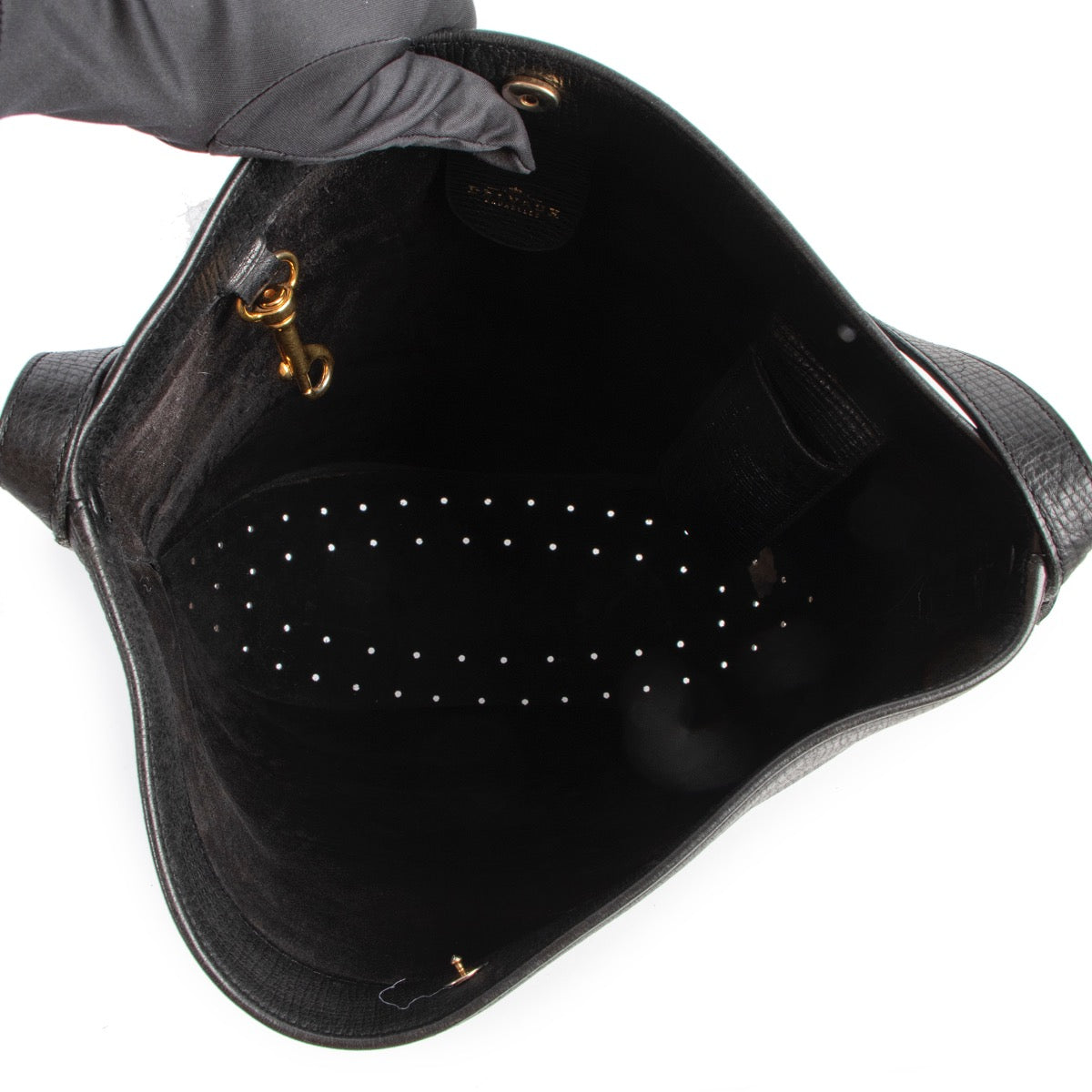 Shop safe online at Labellov in Antwerp this 100% authentic second hand Delvaux Black Le Pin Crossbody Bag
