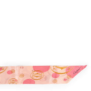 Buy an authentic second hand Cartier pink silk scarf at Labellov