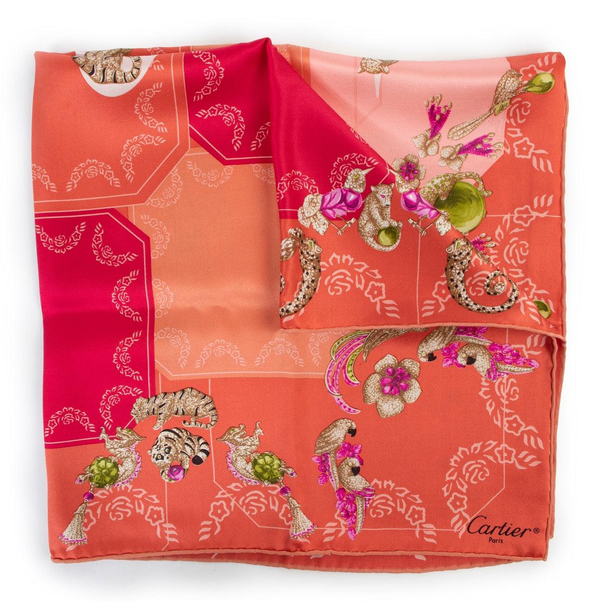 Buy an authentic second hand Cartier Pink Scarf at Labellov