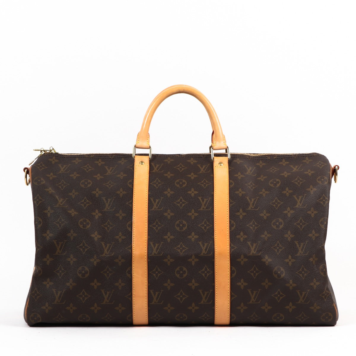 Louis Vuitton Keepall Bandoulière 50 Monogram Travel Bag