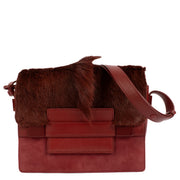 buy 100% authentic pre loved Delvaux Burgundy Springbok Madame PM Crossbody on Labellov.com