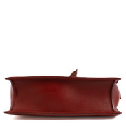 buy 100% authentic pre loved Delvaux Burgundy Springbok Madame PM Crossbody on Labellov.com