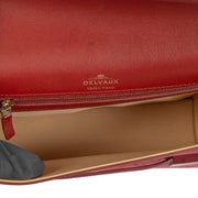 buy 100% authentic pre loved Delvaux Burgundy Springbok Madame PM Crossbody on Labellov.com