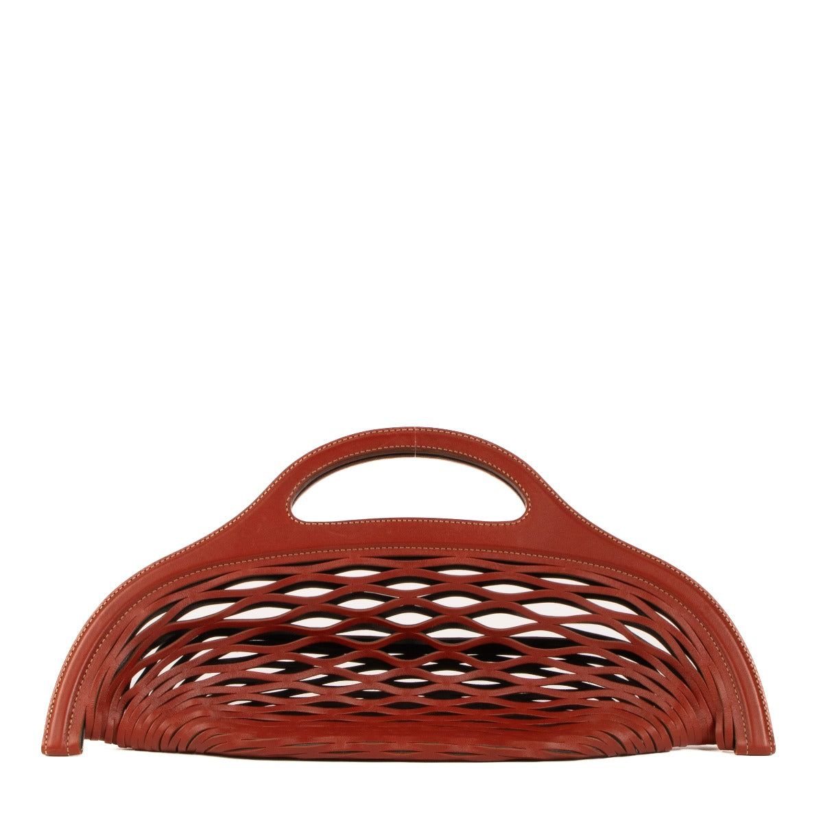 Delvaux Charles Kaisin Red The Baskset Bag