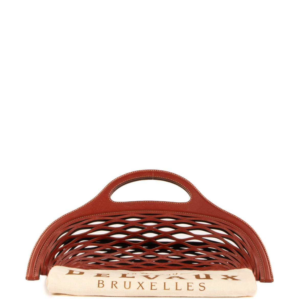 Delvaux Charles Kaisin Red The Baskset Bag