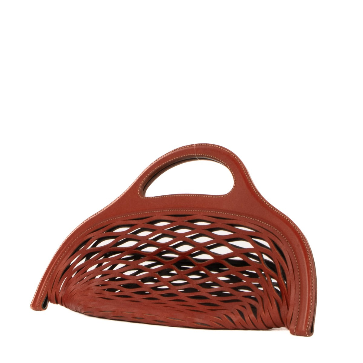 Delvaux Charles Kaisin Red The Baskset Bag
